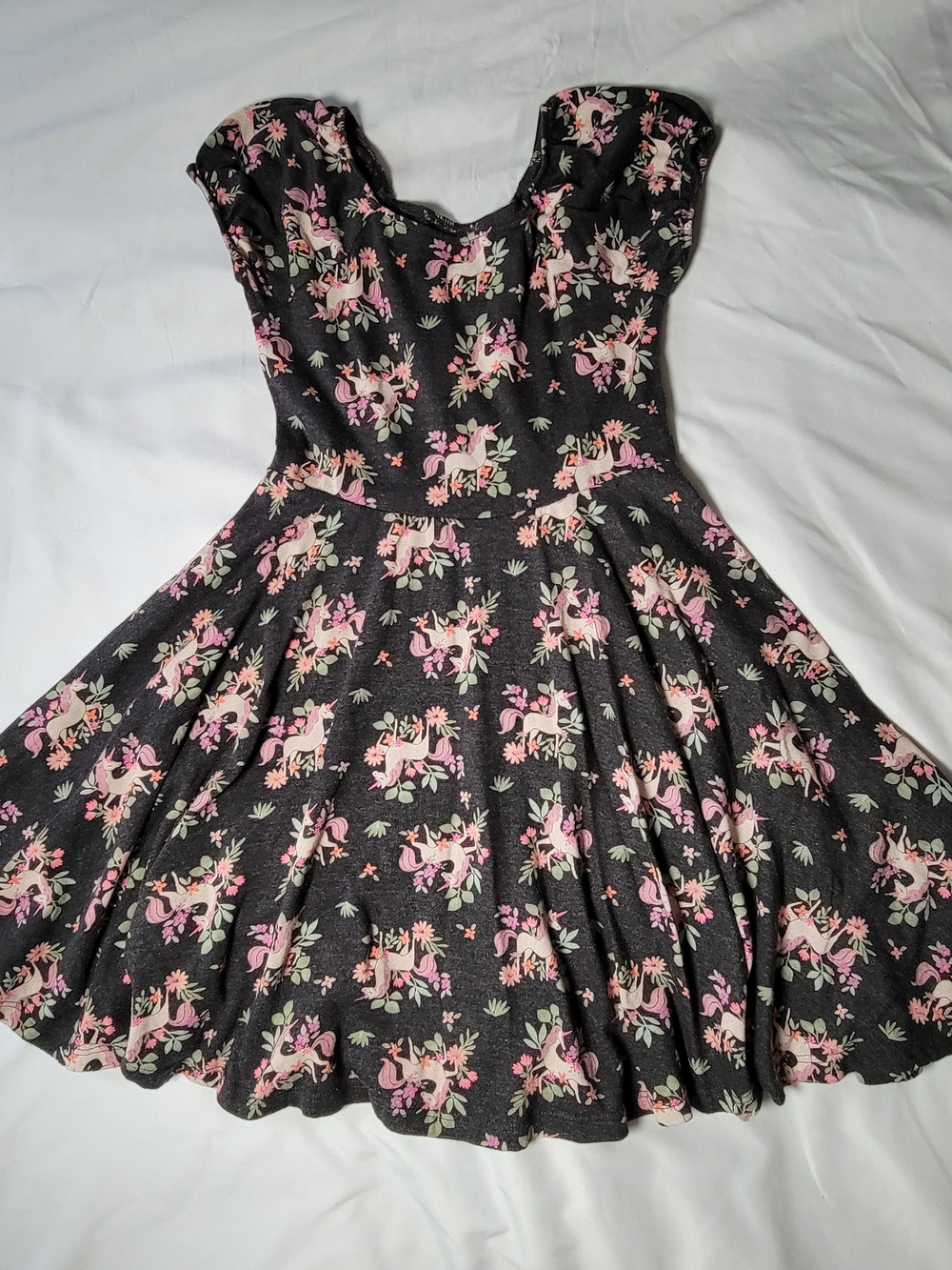 jumping beans Black Dress with Pink Accent - Size 7